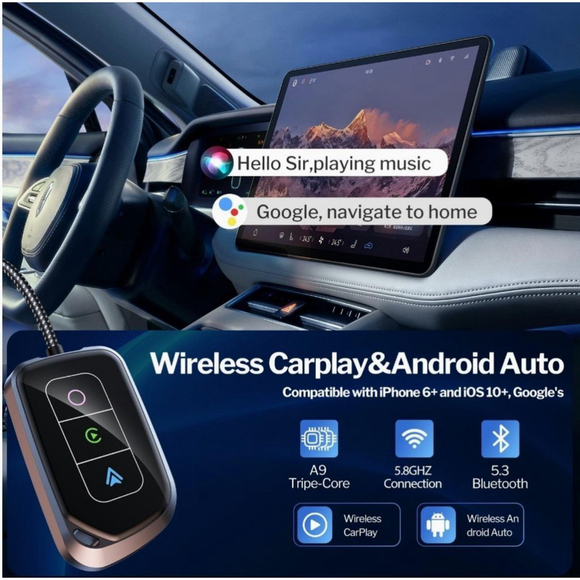 Wireless CarPlay Adapter - Picture 3 of 10